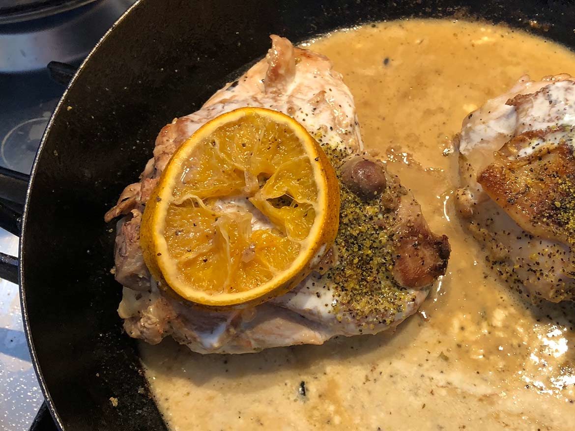 Frango com lemon pepper www.cozinhadamarcia.com.br