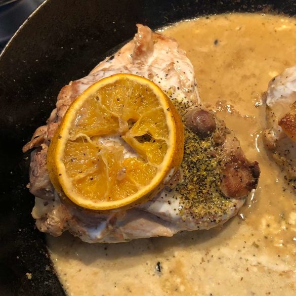 Frango com lemon pepper www.cozinhadamarcia.com.br