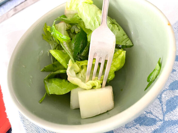 Saladinha verde. Foto: Marcia Zoladz